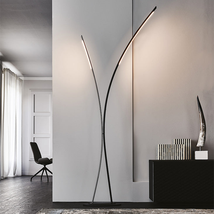 Twin Floor Lamp