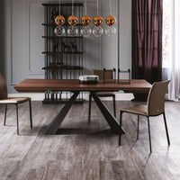 Eliot Wood Drive Table